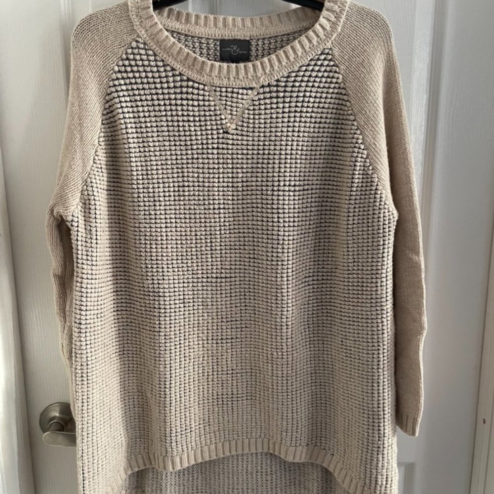 Market and Spruce Chunky Knit Sweater Size L